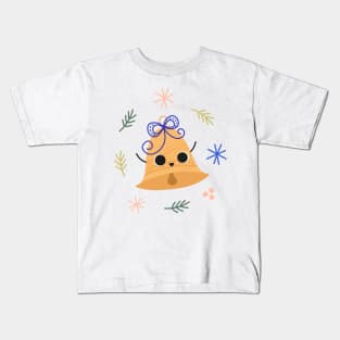 Happy Holiday Decoration Bell Kids T-Shirt